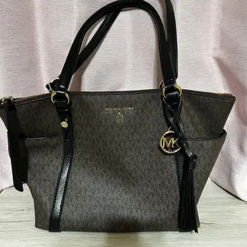 MICHAEL KORS 브라운 토트백