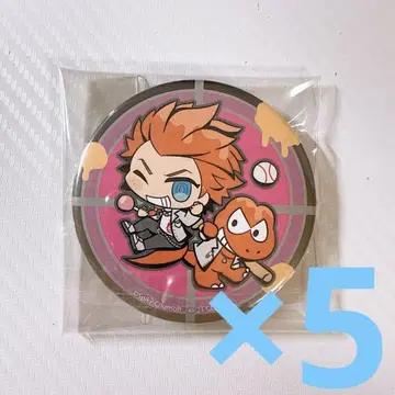 단간론파 sanrio 산리오 캔뱃지 쿠와타 레온 5세트