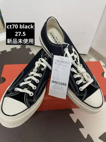 [미사용 새상품] CT70 블랙 27.5cm