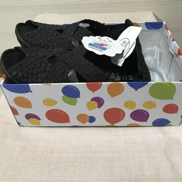 고무고무 블랙 샌들 LL 사이즈 미사용 새상품
