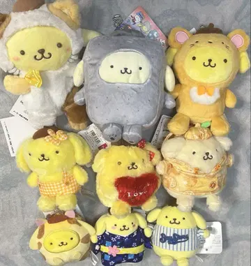 [ 새상품 택 포함 ] 폼폼푸딩 마스코트 세트