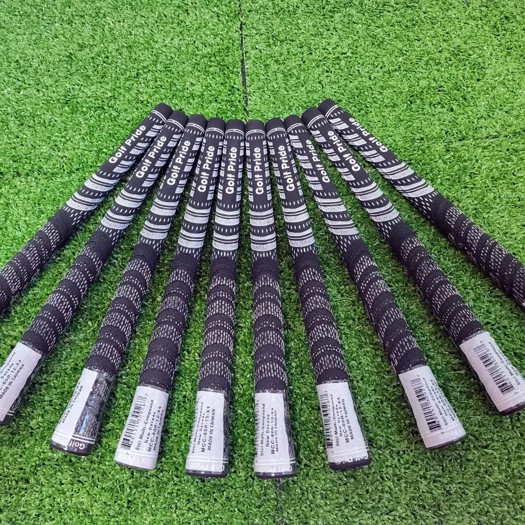골프프라이드 10개 MCC 컴파운드 60R 검정 남성용 골프그립