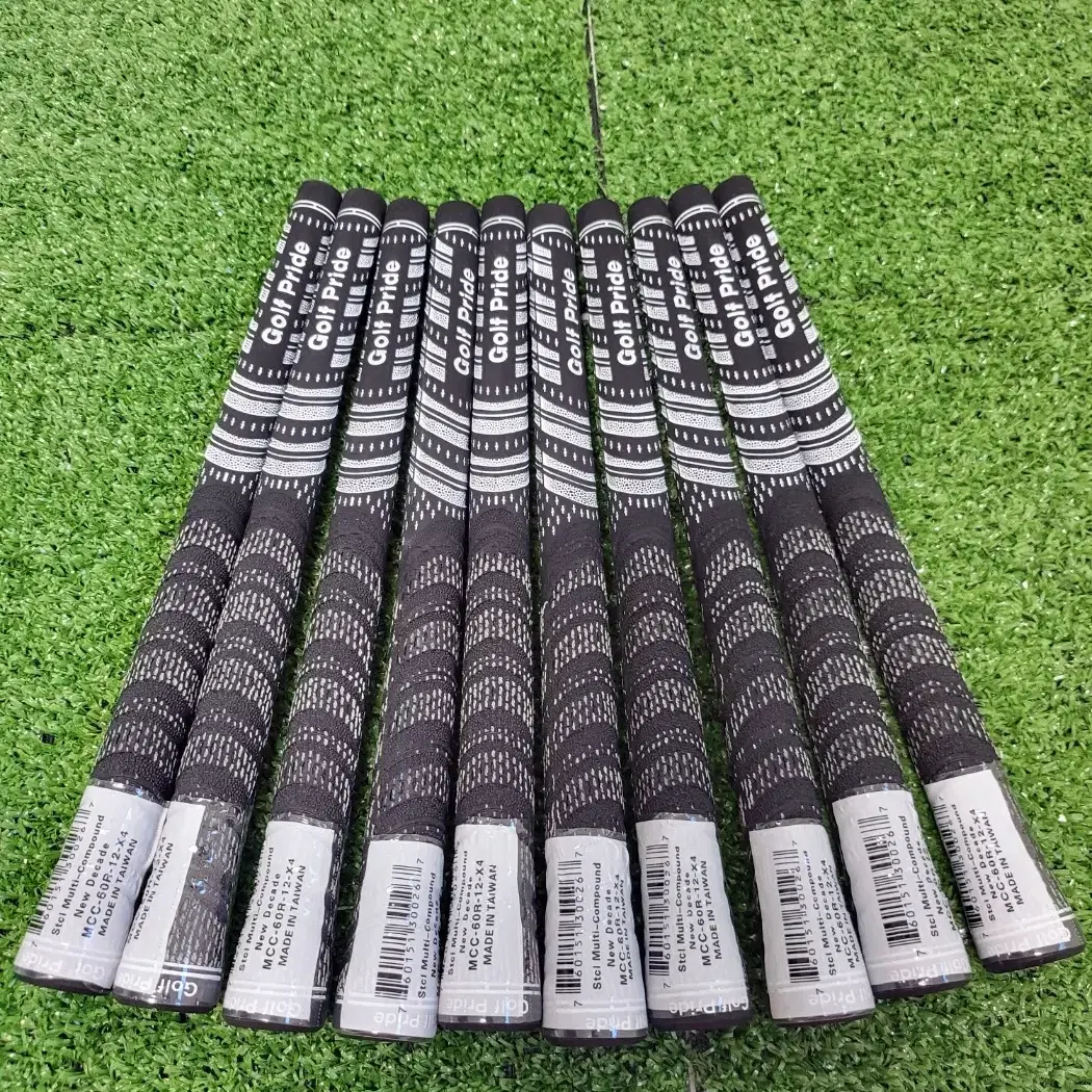 골프프라이드 10개 MCC 컴파운드 60R 검정 남성용 골프그립