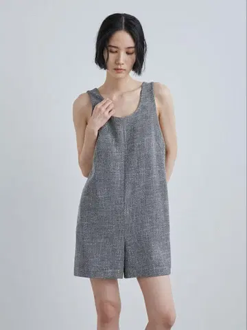 [ MIESROHE ] 하프 팬츠 올인원