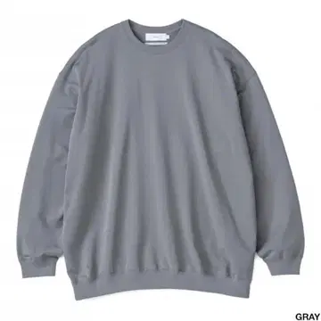 graphpaper Cotton Light Terry 크루넥