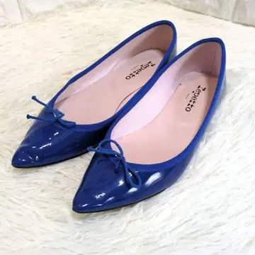 repetto 레페토 발레 슈즈 24.7cm 블루 파랑 산드리옹
