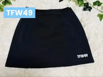 새상품급 TFW49 블랙 네이비 스커트 사이드 포켓 포함