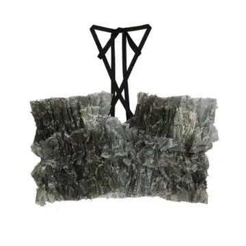 Ameri RIPPLE SHAGGY ART BARE TOP