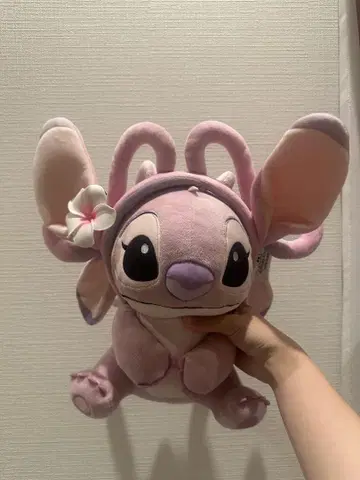 스티치 엔젤 머리띠 봉제 인형