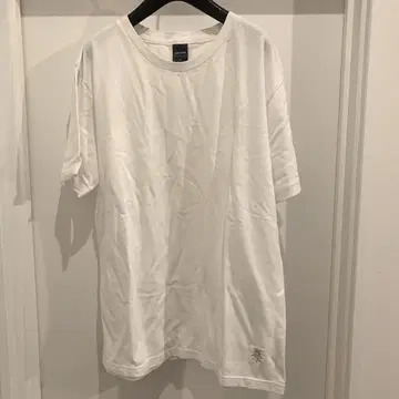 APPLEBUM 화이트 무지 티셔츠 XL 사이즈