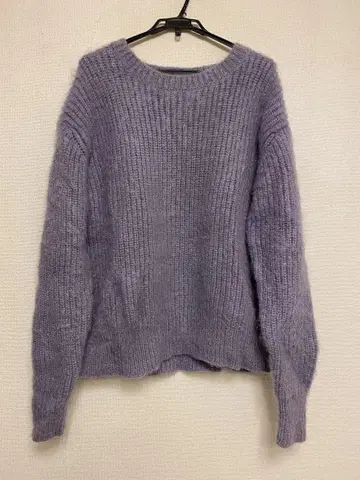 Midorikawa 17aw 모헤어 니트 퍼플