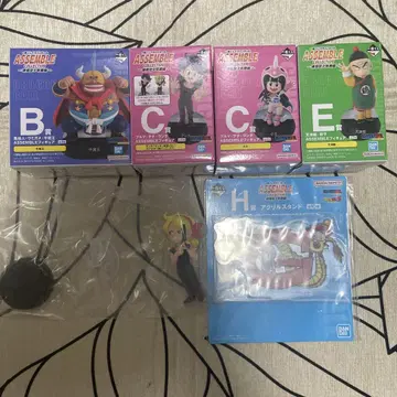 드래곤볼/ 제일복권/ASSEMBLE COLLECTION/5점 세트