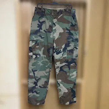 카모플라쥬 카고 팬츠 구제 의류