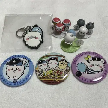 치이카와 (먼작귀) 어드벤처 캔뱃지 초코사프 타코기 모몽가 묶음 판매