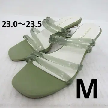 오리엔탈 트래픽 뮬 청키힐 샌들 M 민트 그린