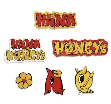 [미개봉 새상품] HANA with HONEY'S HANA 팬미 스티커