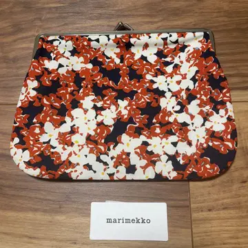 미사용 marimekko 헨리ikka 가마구치 파우치