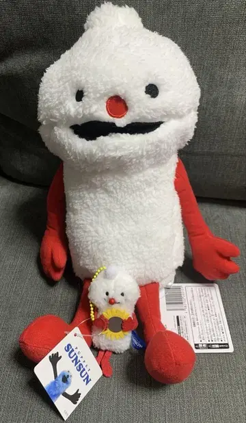 퍼펫 스슨 앉은 자세 BIG 봉제 인형 마스코트 해바라기 논논