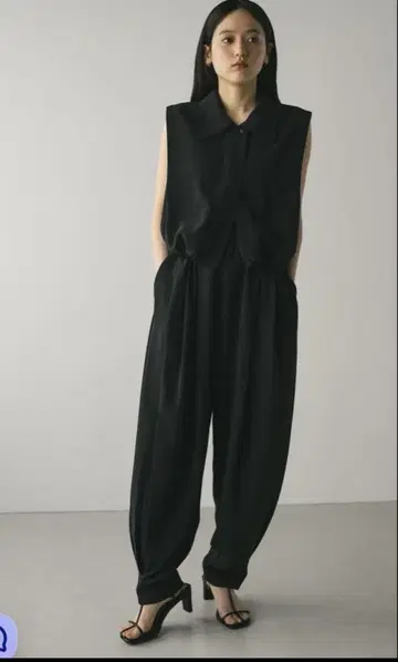 STYLEMIXER 컴포트 헴 턱 팬츠
