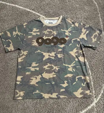 9090 카모 패턴 T셔츠