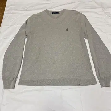 Polo by Ralph Lauren 그레이 V넥 트레이너 M