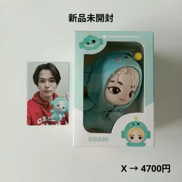 TREASURE DDAHI 아사히 봉제 인형 트레이딩 카드