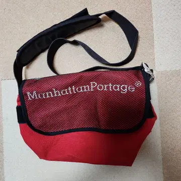 Manhattan Portage 숄더백 레드