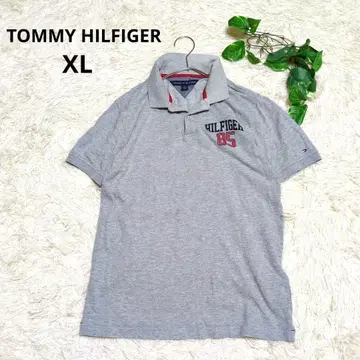 [ TOMMY HILFIGER ] 타미힐피거 반팔 피케 셔츠 그레이 XL