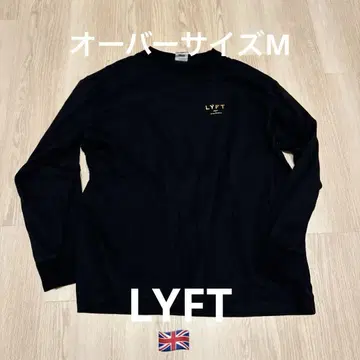 LYFT 긴팔 티셔츠 M 블랙/국기