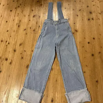 JENNE 서스펜더 데님 S