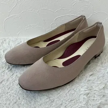 컨디션 최상 라쿠나 RAKUNA  펌프스 컨셔스 워크 베이지 24cm