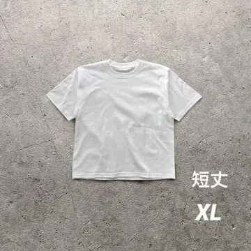 Heavy weighed 크롭 티셔츠 XL 사이즈
