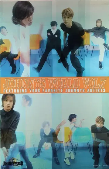SMAP JOHNNYS WORLD 단체 포스터