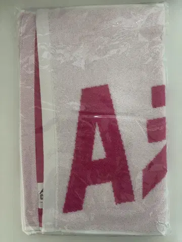 A! group 데뷔 투어 타월