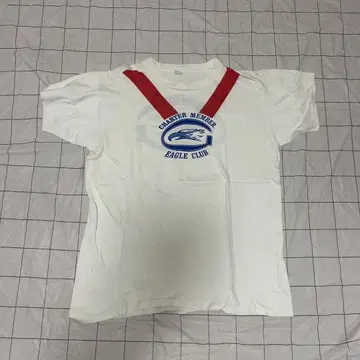 60s Russell 프린트 티셔츠 vintage 아메카지