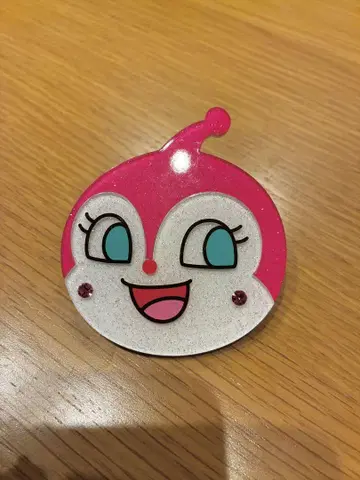 짤랑이 핸드 미러 핑크
