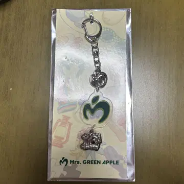 Mrs. GREEN APPLE 랜덤 참 키링 A 로고