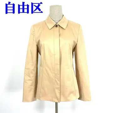 자유구 자켓 면 코튼 안감 있음 베이지 38 C2319