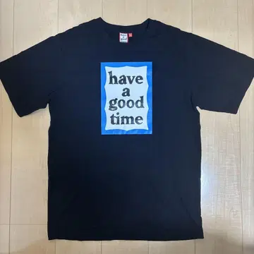 have a good time 블랙 티셔츠