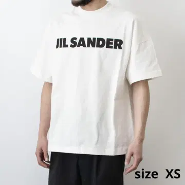 JIL SANDER 질 샌더 로고 T셔츠 화이트 XS