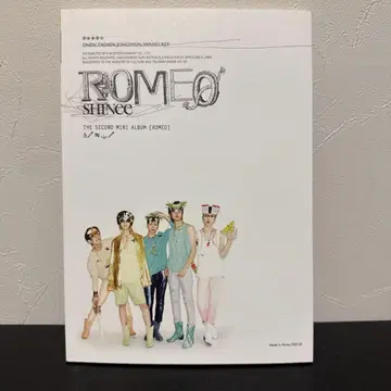 SHINee THE SECOND MINI ALBUM ROMEO 태민
