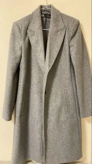 ZARA 그레이 롱 코트 S 사이즈