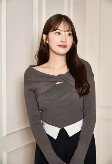 Herlipto Twist Cut-Out Rib Knit Top
