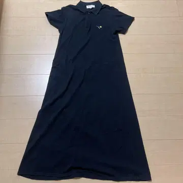피케 셔츠 롱 원피스