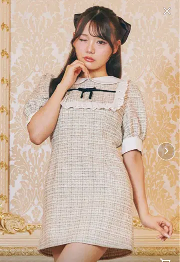 앙크루즈 양산형 미니 원피스 meroir