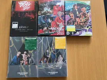 DISH// CD Blu-ray 5점 묶음 판매