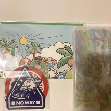 구치츠보 시그널원 스티커 클리어 멀티 케이스 미니 타월