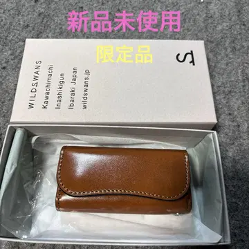 와일드 스완스 클리퍼3 키케이스 카멜 미사용 새상품