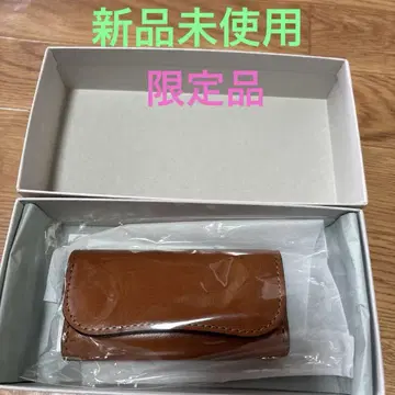 와일드 스완스 클리퍼3 키케이스 카멜 미사용 새상품