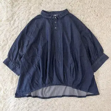 Brocante 브로칸트 라이트 온스 데님 바론 셔츠 넉넉한 2